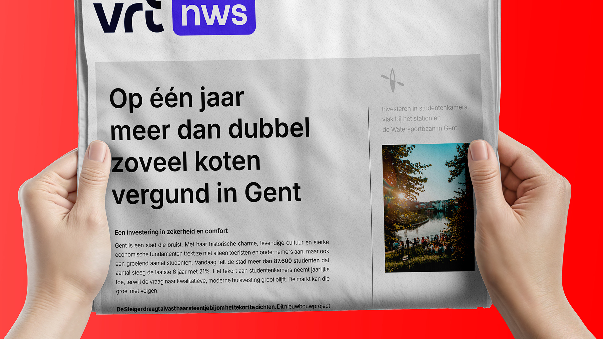 VRT NWS artikel